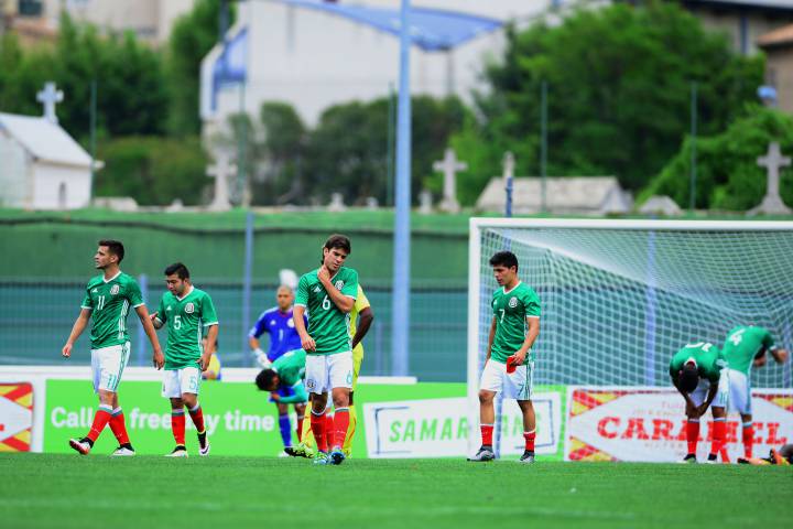 México empata y queda eliminado del torneo