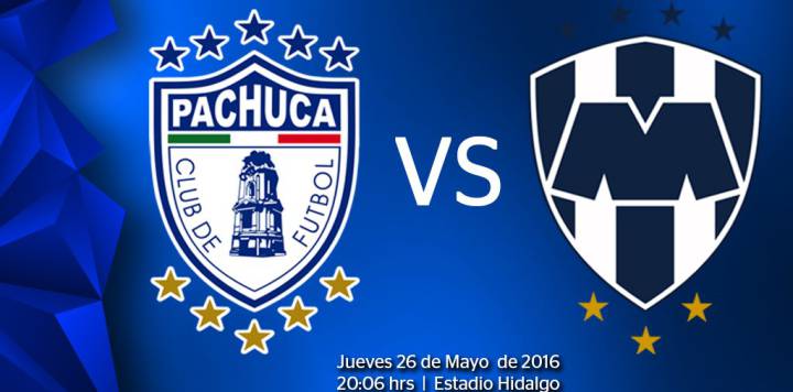 Pachuca vs Monterrey EN VIVO online: Final Ida Liga MX