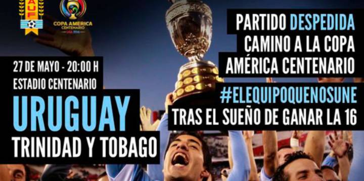 Uruguay vs Trinidad y Tobago EN VIVO online: Amistoso FIFA