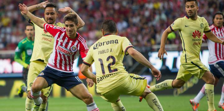Juegos de América y Chivas se empalmarán en la jornada 2