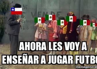 Los 35 mejores memes de la goleada de Chile a México