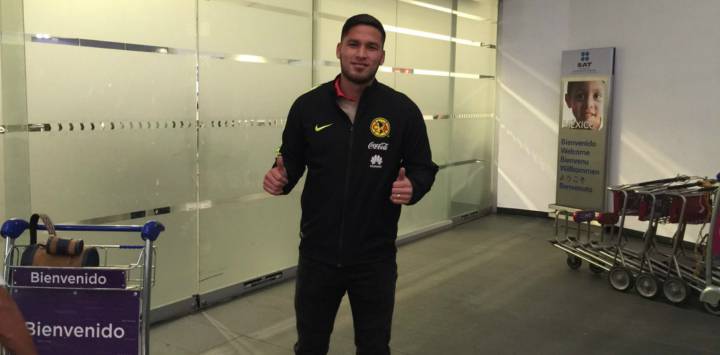 Bruno Valdez llegó a México para fichar por el América