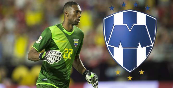 Alexander Domínguez, nuevo portero de Monterrey