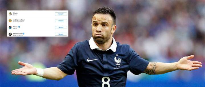 Mathieu Valbuena, nuevo seguidor de Tigres en Instagram