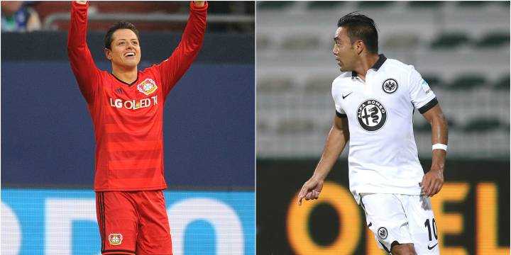 Chicharito y Marco Fabián se enfrentarán en la Jornada 3 de la Bundesliga