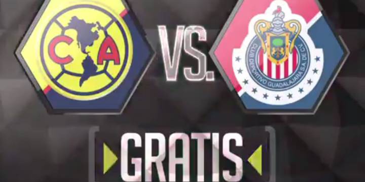 Televisa presume transmisión gratuita del clásico nacional