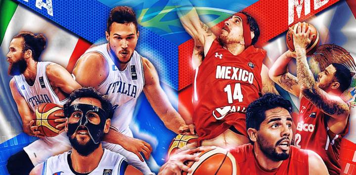 México vs Italia en vivo online: repechaje preolímpico FIBA