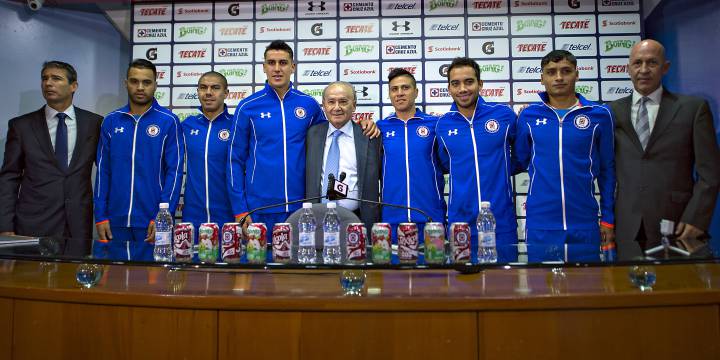 Cruz Azul dio a conocer a sus fichajes para el Apertura 2016