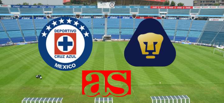Cruz Azul vs Pumas en vivo y online, Jornada 2 del Apertura de la Liga MX; hoy sábado 23/07/2016 a las 17 horas, desde el Estadio Azul, en AS