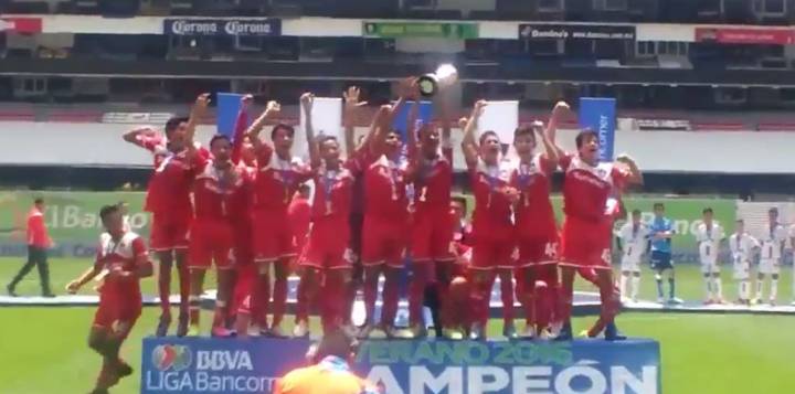 Toluca es campeón por primera vez en la categoría Sub - 13 de la Liga MX