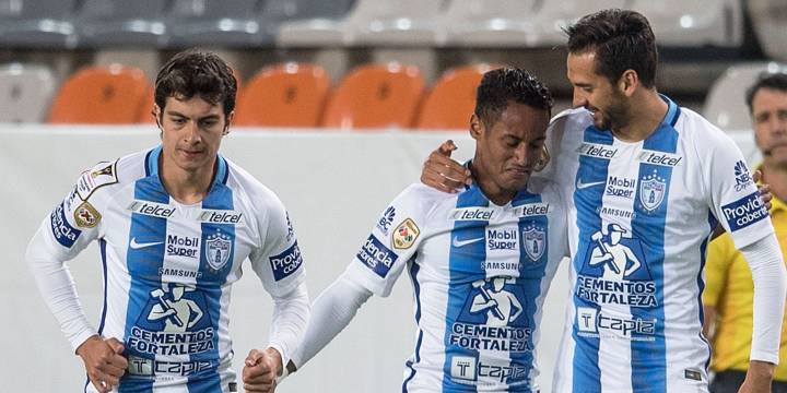 Pachuca vence al Olimpia en su debut de Concachampions
