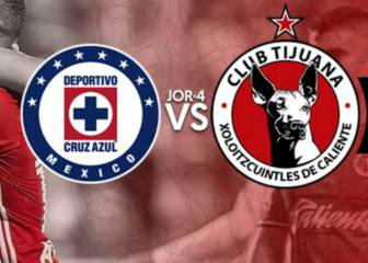 Cómo y dónde ver el Cruz Azul vs Xolos de Tijuana: horarios y TV