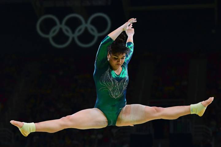 La gimnasta mexicana Alexa Moreno, criticada por su peso