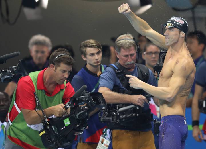 Phelps, con más medallas de oro que México en toda su historia