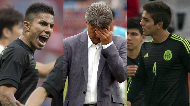 Fracasos de la Selección Mexicana en categorías menores