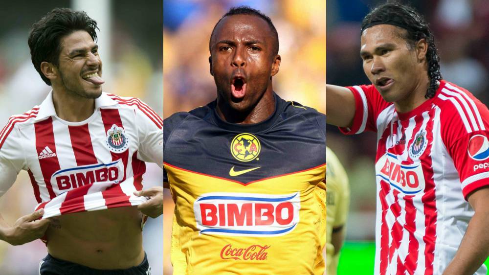 10 jugadores de Chivas y América que anotaron en su primer Clásico Nacional