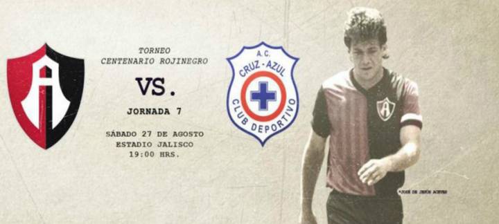 Atlas vs Cruz Azul EN VIVO sábado 27 de agosto de 2016