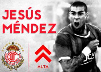 Toluca presenta a Jesús Méndez como último refuerzo