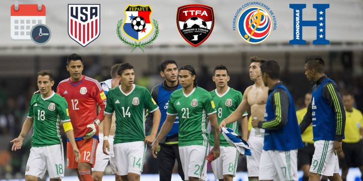 Así será el camino de México en el hexagonal final