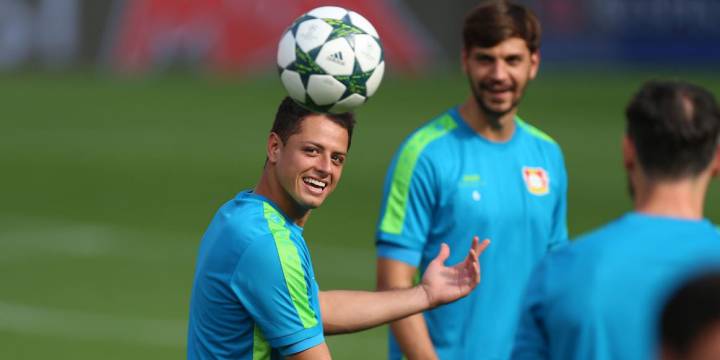 El Leverkusen recibe al CSKA con Chicharito en el once