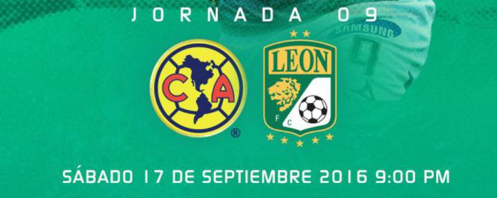 Cómo y dónde ver América vs León: horarios y TV. Jornada 9 Apertura 2016 Liga MX
