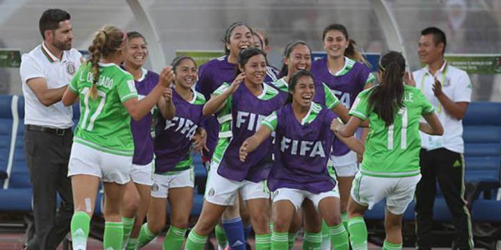 El Tri femenil Sub-17 debuta con goleada ante Nueva Zelanda