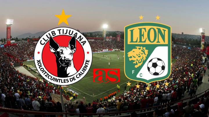 Xolos de Tijuana vs León en vivo y en directo online, partido de Vuelta de Cuartos de Final de la LiguillaMX, hoy, 26/11/2016 a las 21.00 horas en As México.