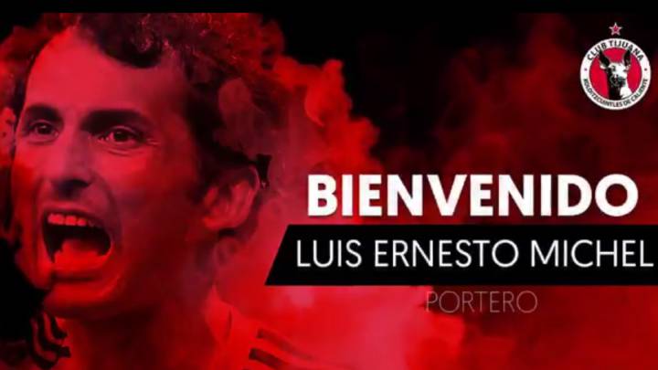 Luis Michel vuelve a Primera División con Xolos de Tijuana