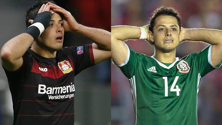 Chicharito ends 2016 without scoring in 17 matches