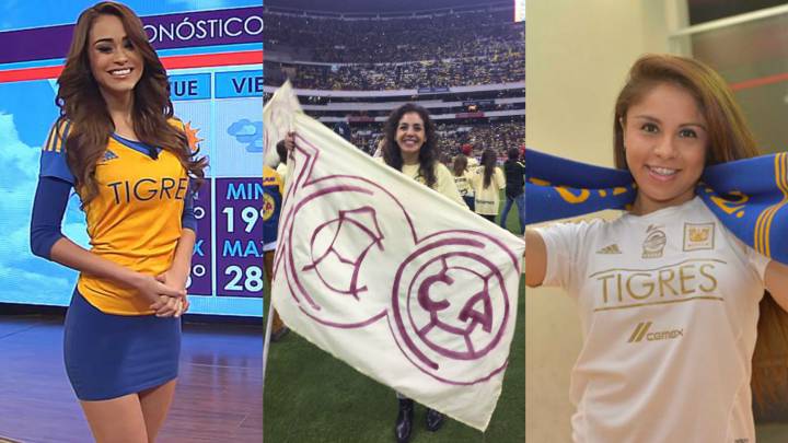 Famosos apoyan a Tigres y América en la Final de Liga MX