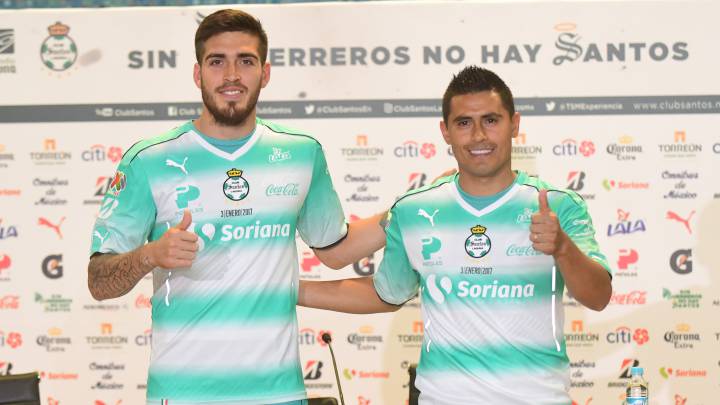 Refuerzos de Santos llegan ilusionados a la Laguna