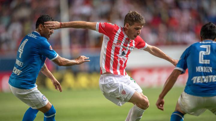 Cruz Azul vs Necaxa en vivo online: Liga MX, Jornada 1