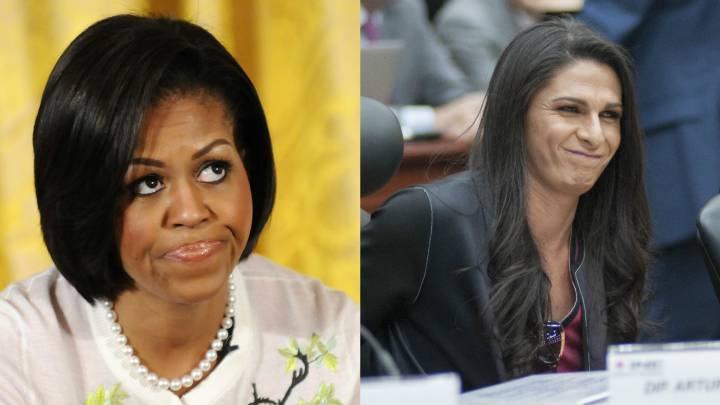 Ana Guevara le envió un mensaje a Michelle Obama