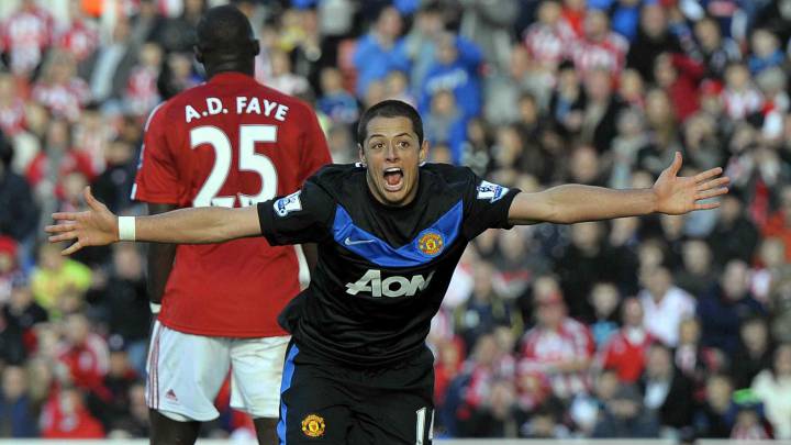 En Manchester aún se acuerdan a Chicharito. La cuenta oficial del Manchester United recordó el icónico gol que Javier 'Chicharito' Hernández anotó de nuca ante el Stoke City en 2010