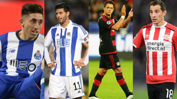Baja producción goleadora de la legión mexicana en Enero