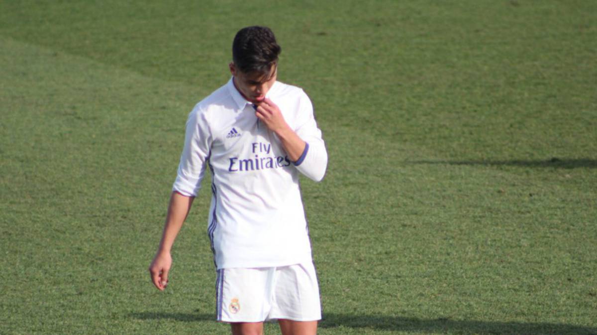 Paolo Medina, mexicano del Real Madrid, nominado al mejor jugador Sub-21 de Europa. El juvenil de 17 años es el referente del Juvenil B del equipo blanco.