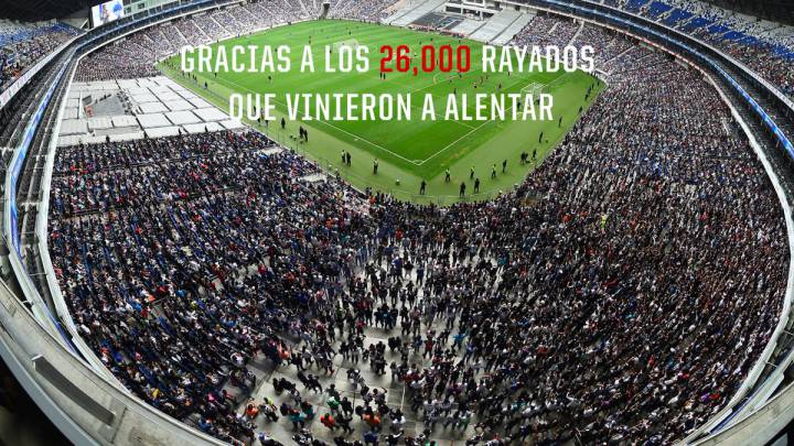 Rayados lleva 26 mil personas a un entrenamiento; más que 56 partidos del Clausura