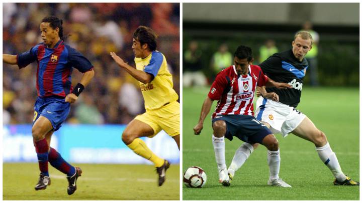 8 equipos europeos que han jugado en México