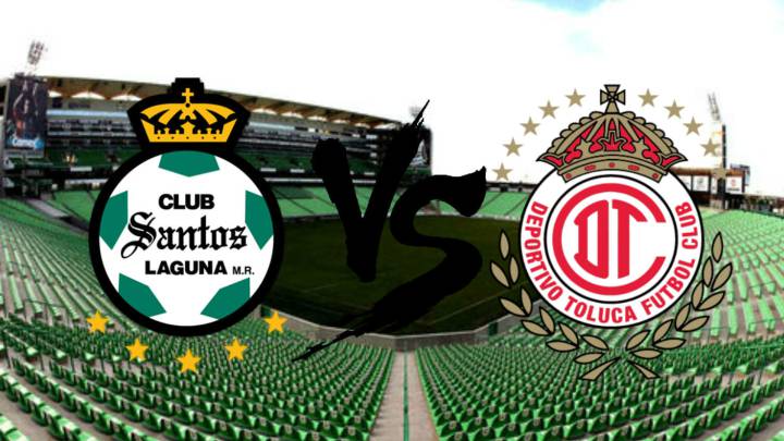 Santos vs Toluca en vivo online: Liga MX, Jornada 17