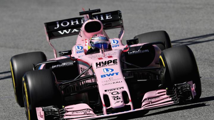 Checo Pérez termina 11° en los primeros libres del GP de España