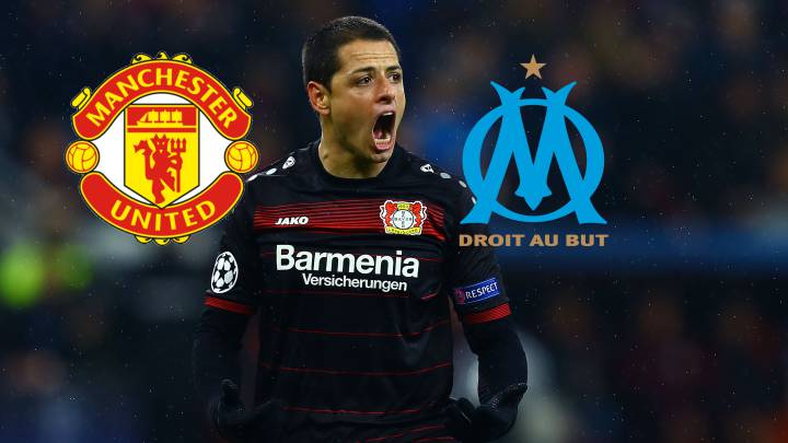 En Europa señalan que Chicharito iría al Marsella o Manchester United