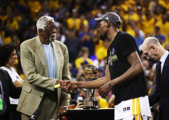 Kevin Durant, MVP de las Finales en su primer año en Oakland