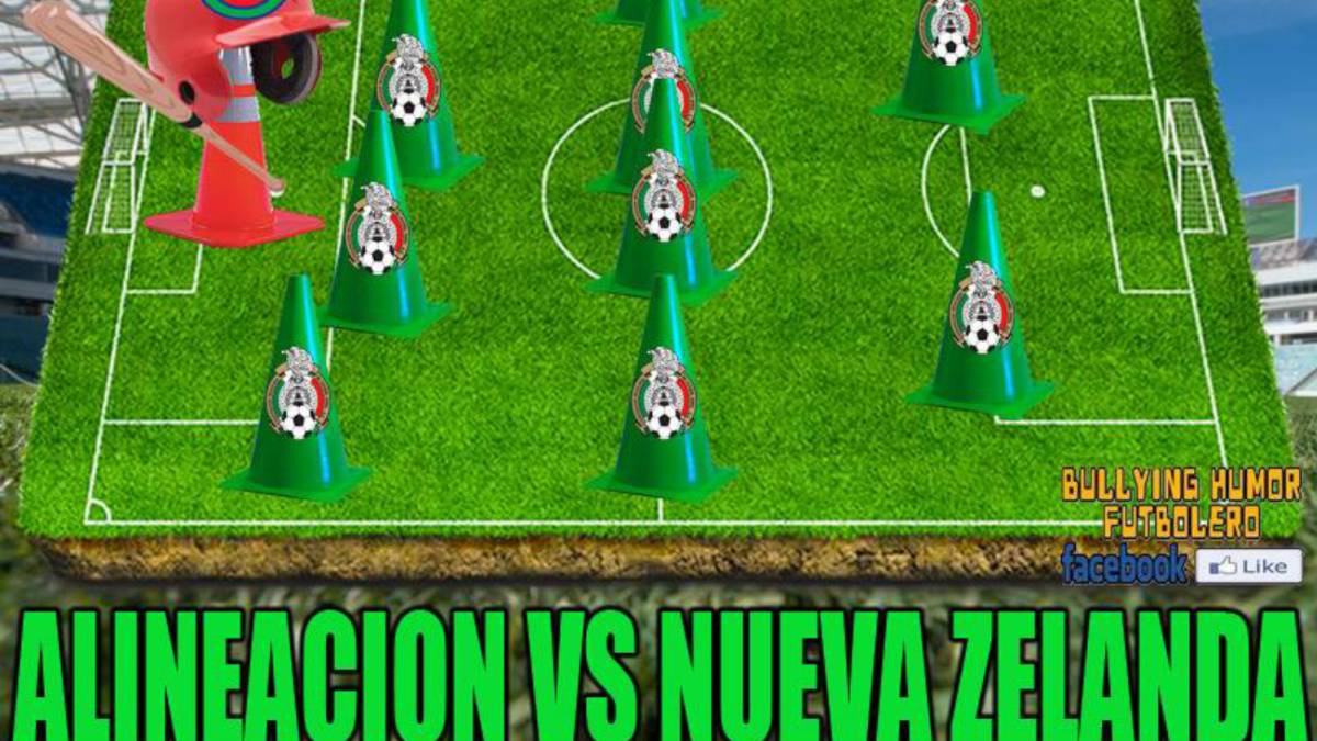 Copa Confederaciones: Los 30 mejores memes del México vs Nueva Zelanda. Las burlas fueron por las rotaciones de Juan Carlos Osorio y los errores.