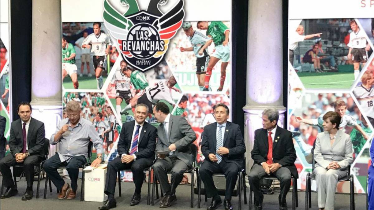 Anuncian amistoso entre exseleccioandos de México y Alemania