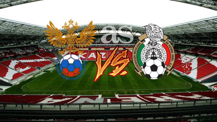 Mexico vs Rusia en vivo online: Copa Confederaciones 2017