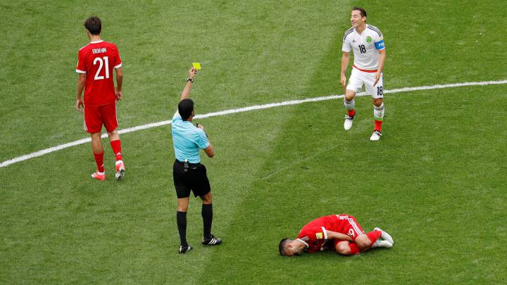 Guardado, se pierde la semifinal por doble amarilla