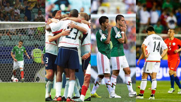 Cinco dolorosas derrotas de la selección mexicana