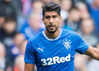 Con Herrera y Peña, Rangers FC cayó ante el Hibernian