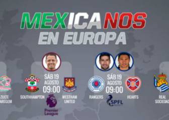 Actividad del fin de semana de los mexicanos en Europa