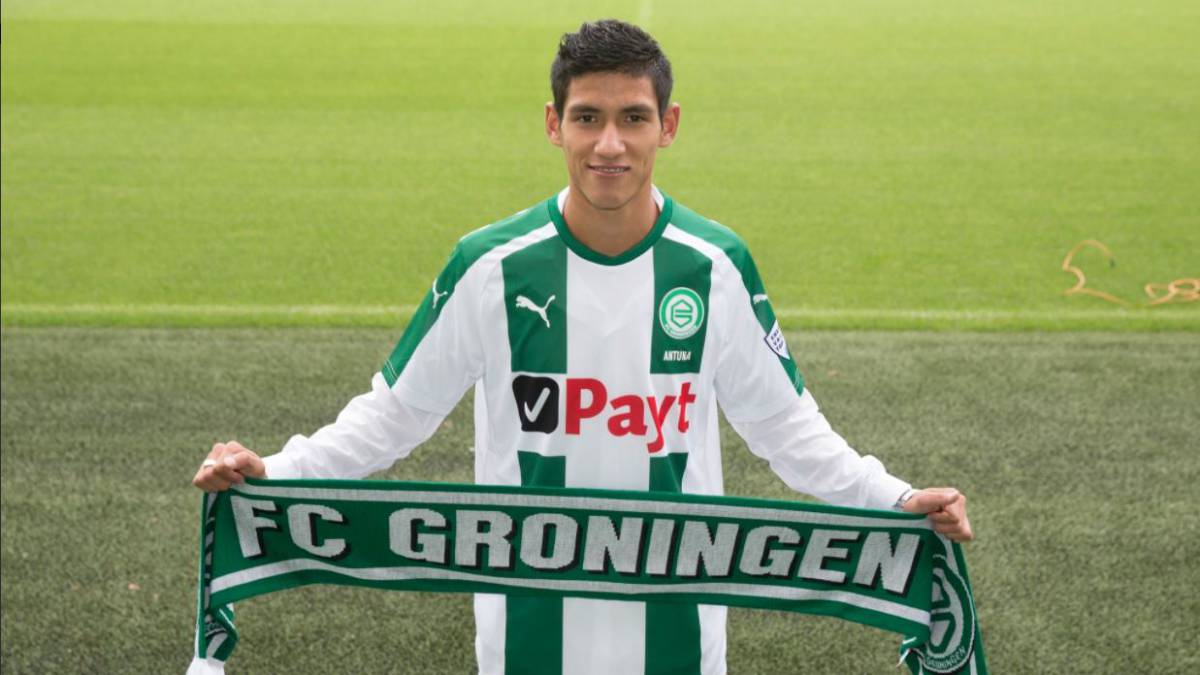 Uriel Antuna fue presentado en el Groningen Uriel Antuna fue presentado en el Groningen